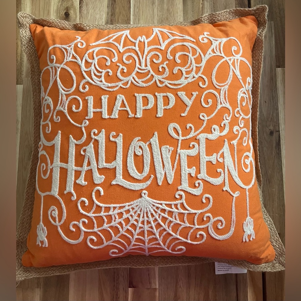 Happy Halloween Decorative Pillow